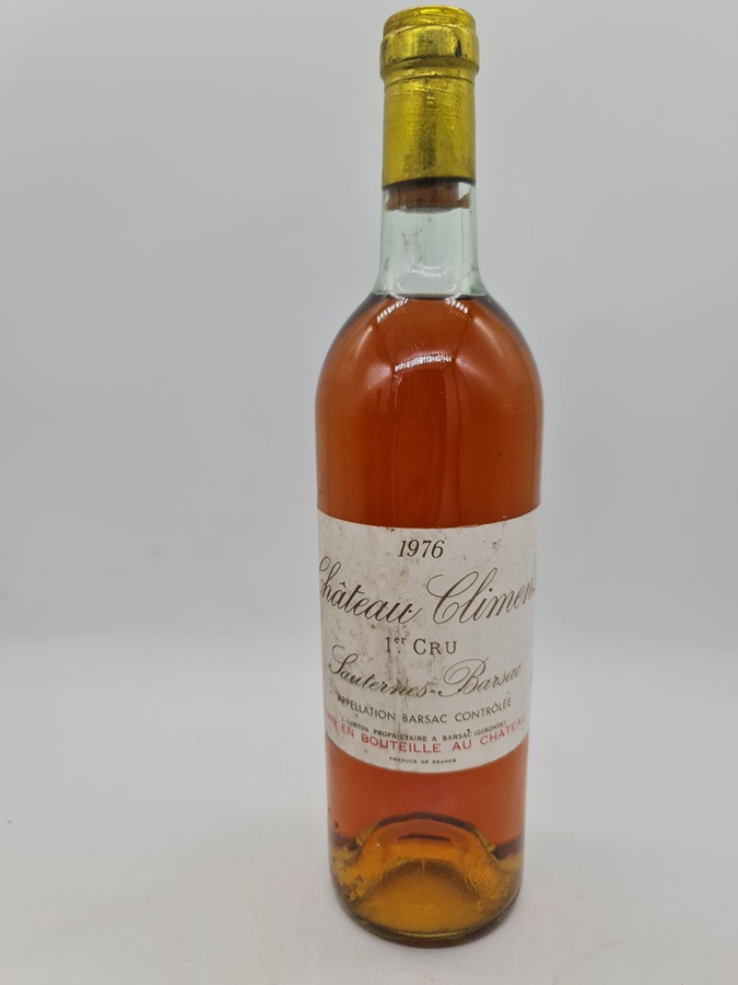 Château Climens 1er cru Sauternes 1976