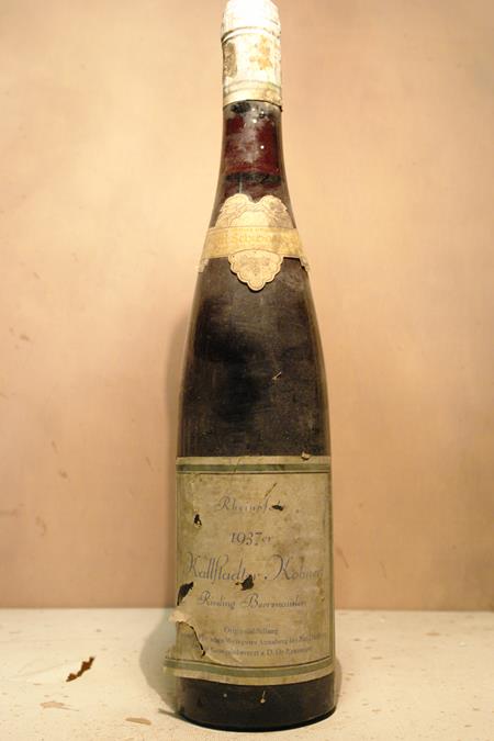 Stumpf Fitz´sches Weingut Annaberg - Kallstadter Knobert Riesling Beerenauslese 1937