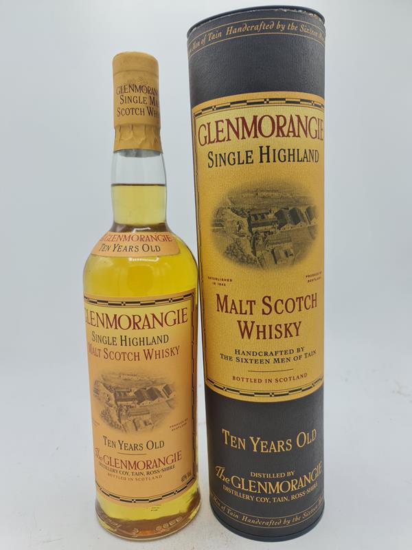 Glenmorangie 10 Years Old 4th Generation Back Label 4 Stills, 40,0%alc by vol 700ml OVP