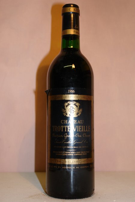 Château Trotte Vielle Saint-Emilion Grand Cru 1986