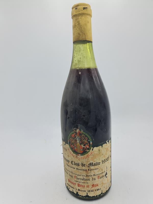 Poulet Père et fils 'Confrerie des Chevaliers du Tastevin' - Santenay 1er cru 'Clos de Malte' 1958