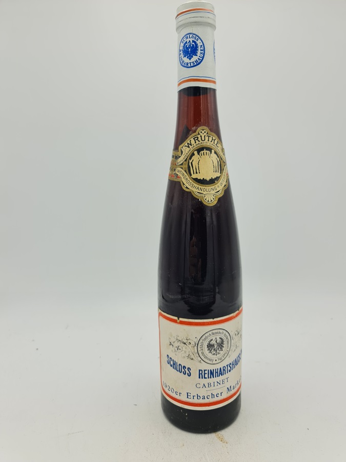 Schloss Reinhartshausen - Erbacher Marcobrunn Riesling cabinet 1920