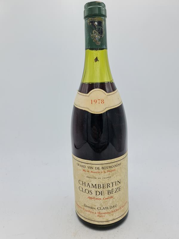 Domaine Clair-Daü - Chambertin Clos de Bèze 'Grand Cru' 1978