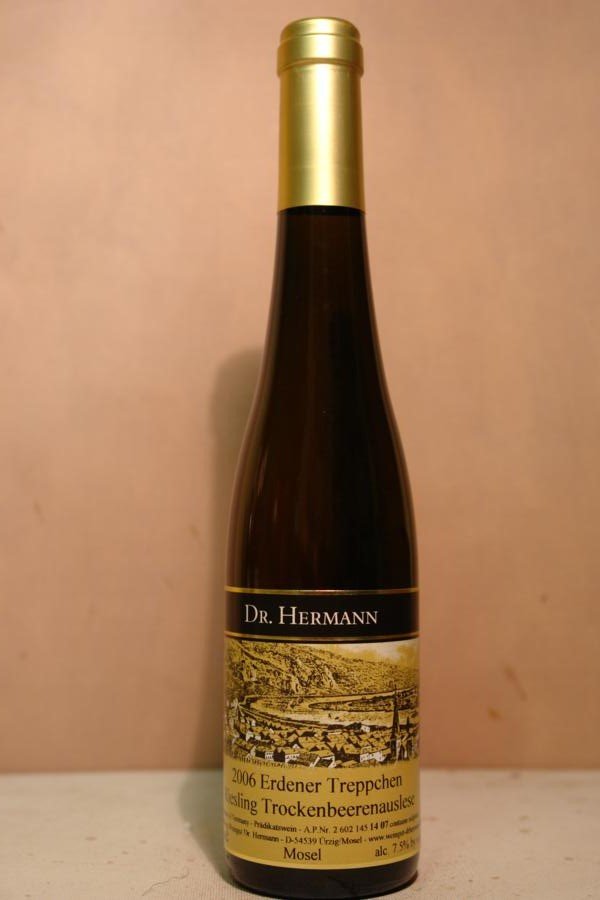 Dr. Hermann - Erdener Treppchen Riesling Trockenbeerenauslese Goldkapsel 2006 375ml