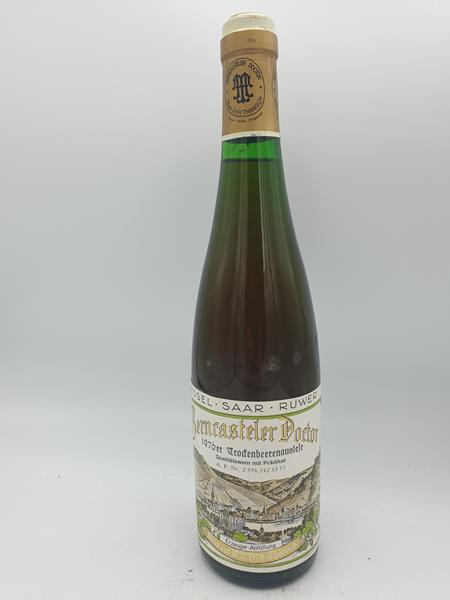 Wwe. Dr. H. Thanisch - Bernkasteler Doctor Trockenbeerenauslese GOLDKAPSEL 1976