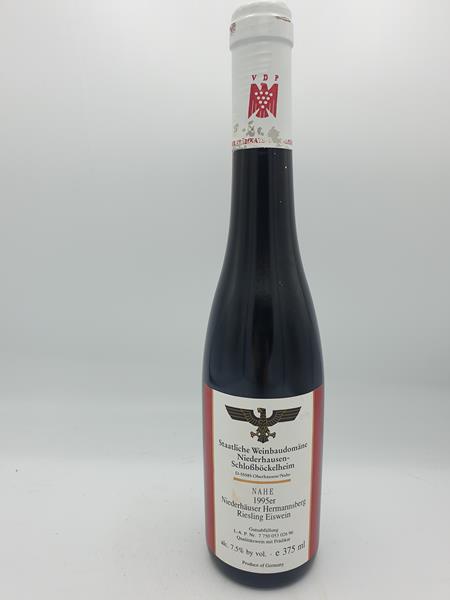 Staatliche Weinbaudomäne Niederhausen Schlossböckelheim - Niederhäuser Hermannsberg Riesling Eiswein 1995 375ml