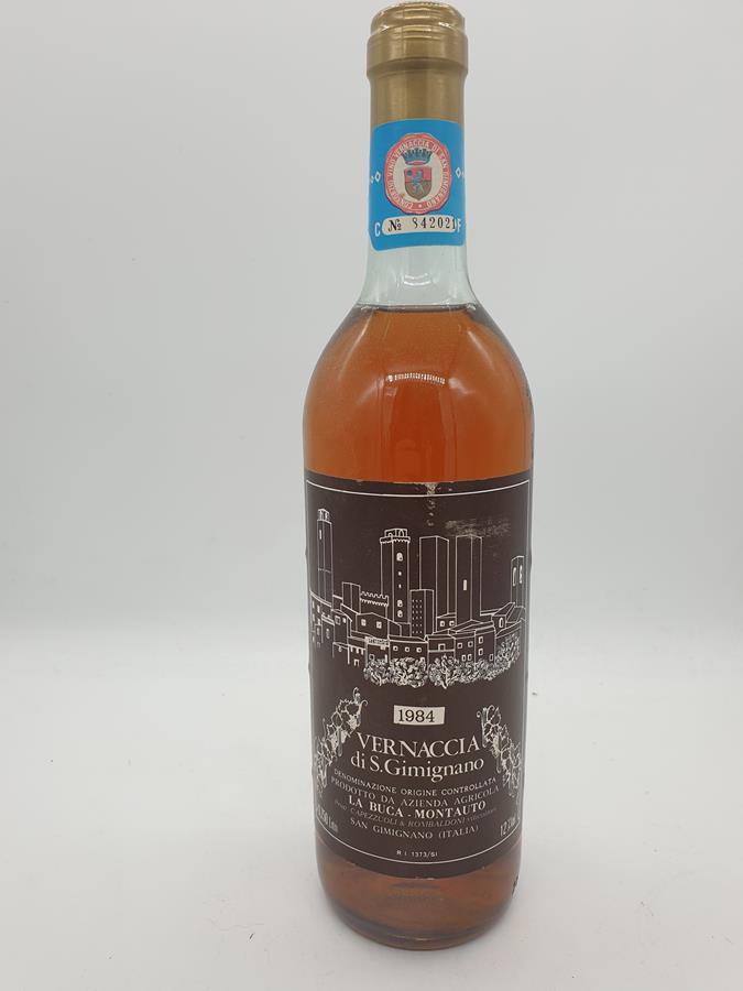La Buca-Montauto Vernaccia di San Gimignano 1984