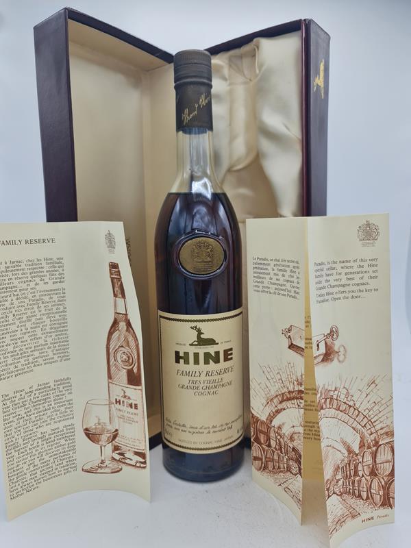Hine Cognac - Family Reserve Grande Champagne NV 44% vol. 700ml bt N° 348 of 1890 with Single OWC