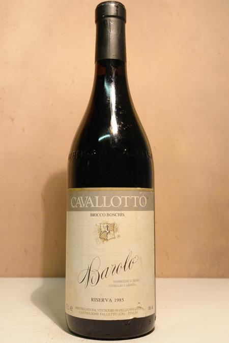Cavallotto - Barolo Riserva Bricco Boschis 1985