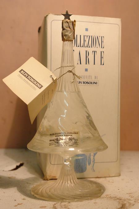 Bepi Tosolini - Grappa RISERVA Collezione D´Arte ABETE 50% by vol alc. 20cl NV with box