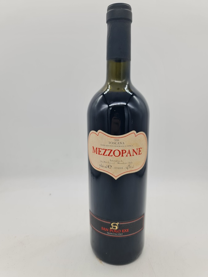Poggio San Polo Exe Mezzopane Sangiovese Merlot Toscana IGT 1999