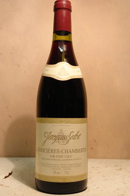 Jacques Selot - Latricières-Chambertin 'Grand Cru' 1990