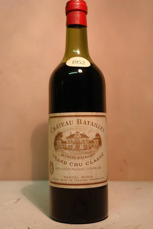 Château Batailley Pauillac 1952