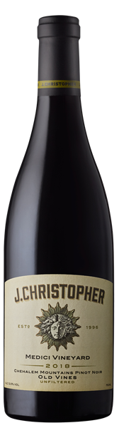 J. Christopher by Ernst Lossen - Medici Single Barrel South Block Pinot Noir trocken dry Oregon Willamette Valley USA 2017