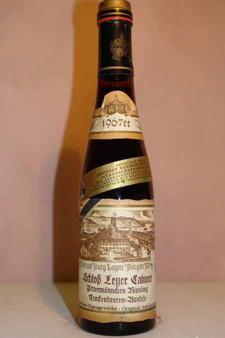 Schlossgut Diel (Schloss Leyer) - Pittermännchen Riesling Cabinet Trockenbeerenauslese 1967 375ml