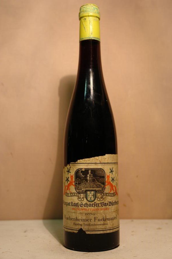 Weingut Karl Schäfer - Wachenheimer Fuchsmantel Riesling Trockenbeerenauslese 1953
