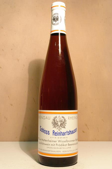 Schloss Reinhartshausen - Hattenheimer Wisselbrunnen Riesling Beerenauslese 1971 'ex estate treasure chamber 2018'