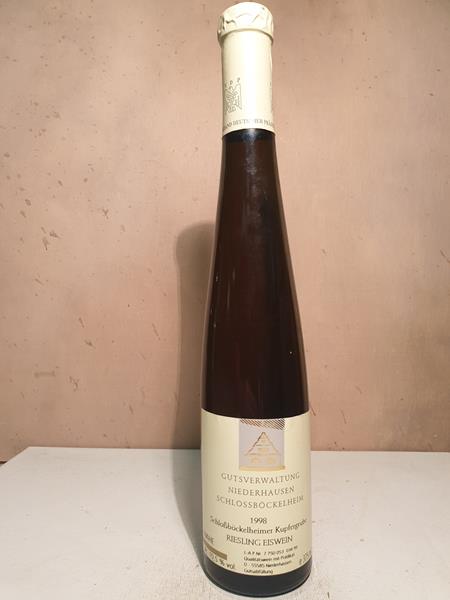 Staatliche Weinbaudomäne Niederhausen Schlossböckelheim - Schlossböckelheimer Kupfergrube Riesling Eiswein 1998 375ml