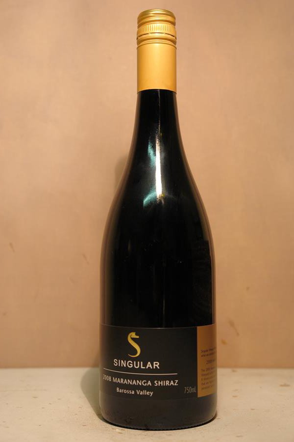 ADW Australian Domaine Wines Singular Marananga Shiraz mBarossa Valley Australia 2008