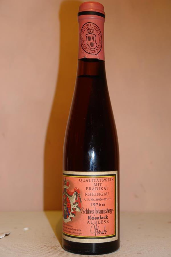 Schloss Johannisberg - Riesling Auslese Rosalack 1976 