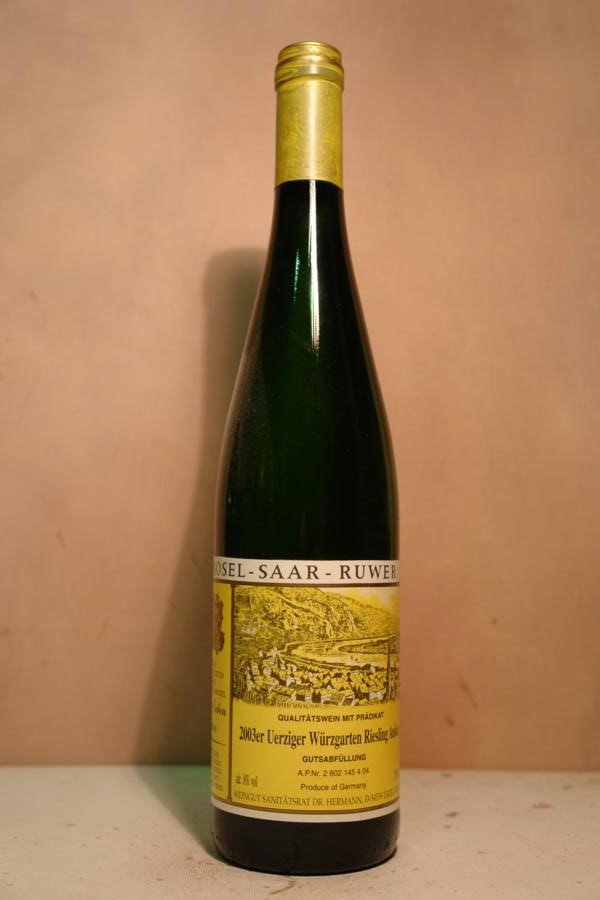 Dr. Hermann - Ürziger Würzgarten Riesling Auslese Goldkapsel 2013 375ml