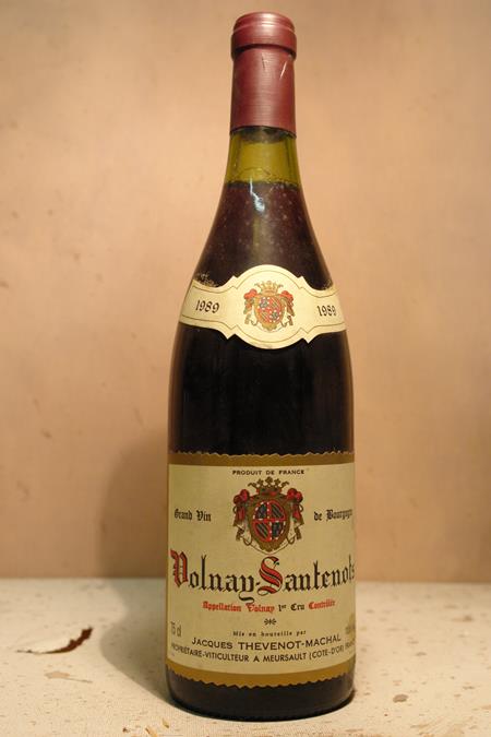 Jaques Thevenot-Machal - Volnay 1er cru 'Santenots' 1989