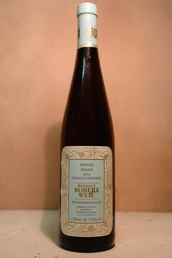 Robert Weil - Kiedricher Gräfenberg Riesling Trockenbeerenauslese 1993