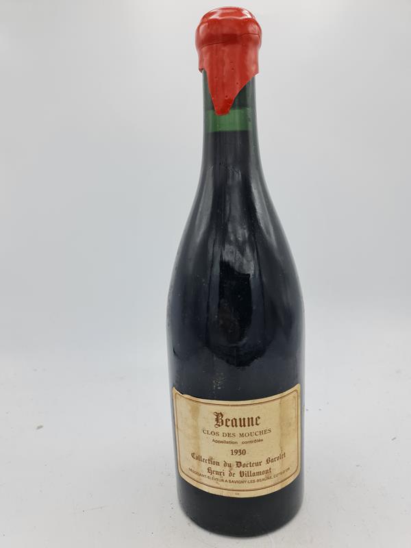 Henri de Villamont 'Collection du Docteur Barolet'- Beaune 1 er cru 'Clos des Mouches' 1930