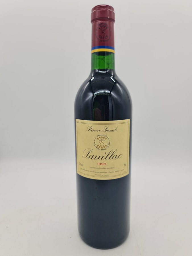 Domaines Barons de Rothschild Lafite Reserve Paulliac 1990