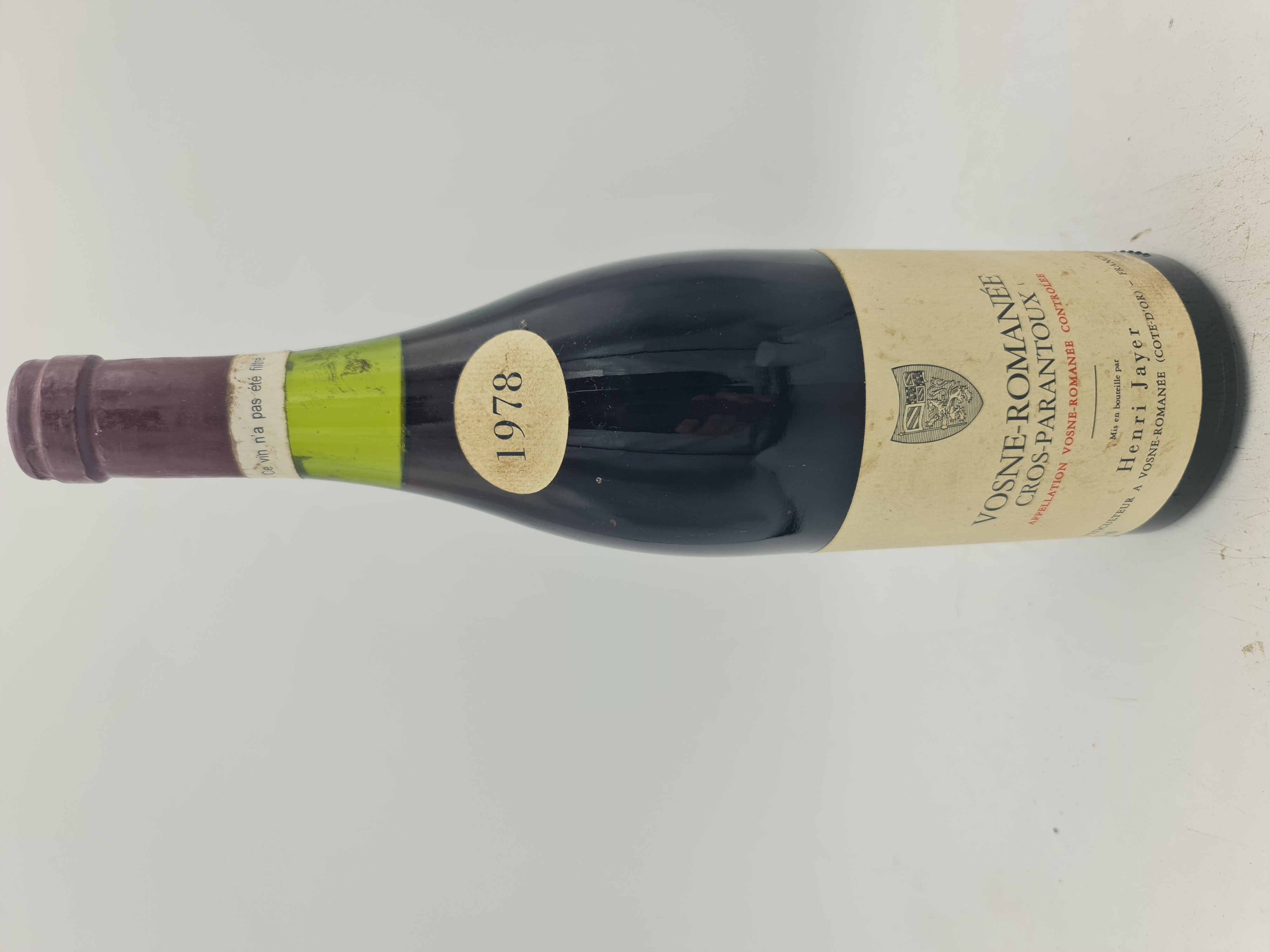 H. Jayer - Vosne-Romanée Cros-Parantoux 1978