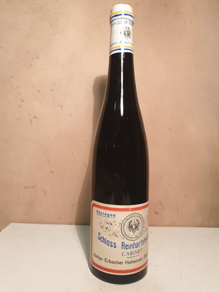 Schloss Reinhartshausen - Erbacher Hohenrain Riesling Beerenauslese Cabinet 1948 'ex estate treasure chamber 2018'