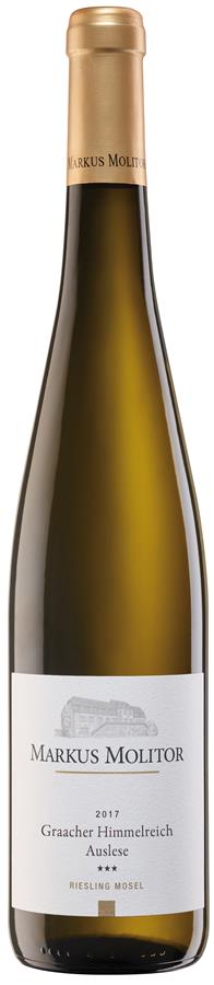 Markus Molitor - Graacher Himmelreich Riesling Auslese *** (3 STAR) Goldkapsel 2017