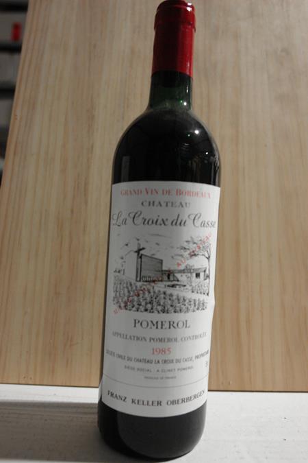 Château La Croix du Casse Pomerol 1985