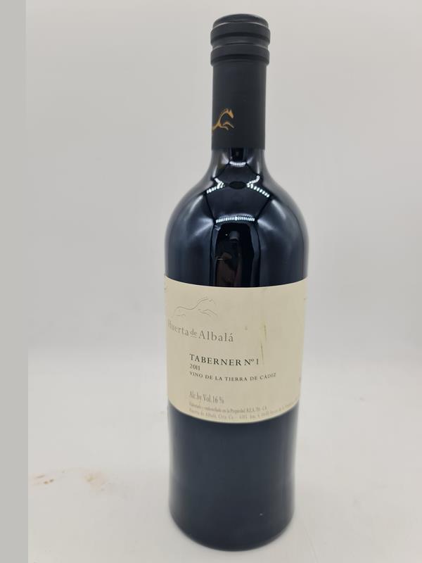 Huerta de Albala Taberner No. 1 Vino Tinto de la Tierra de Cadiz 2011