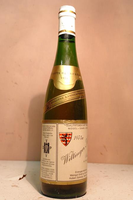 Graf zu Hoensbroech - Wiltinger Kupp Riesling Beerenauslese 1971
