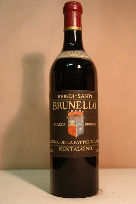 Biondi Santi - Brunello di Montalcino 'Il Greppo' RISERVA N° 0065 1957