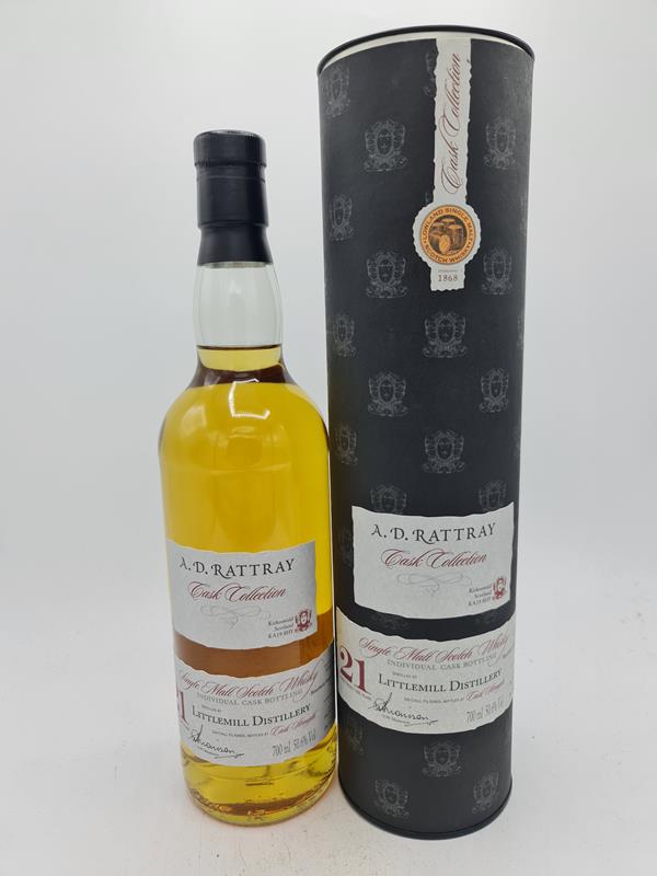 Littlemill 1991 21 Years old bottled 2012 A.D. Rattray Cask 560, 50,6% alc by vol 700ml OC