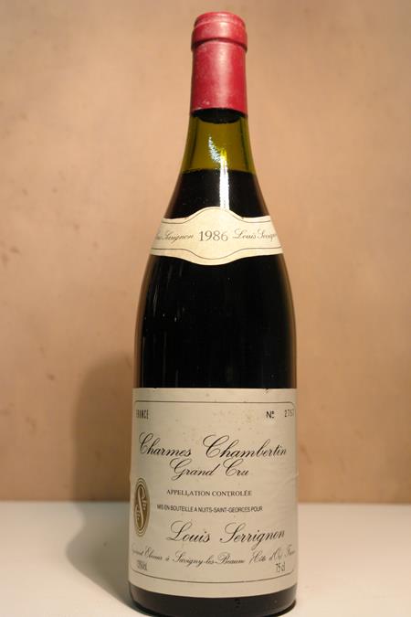Louis Serrignon - Charmes-Chambertin 'Grand Cru' 1986