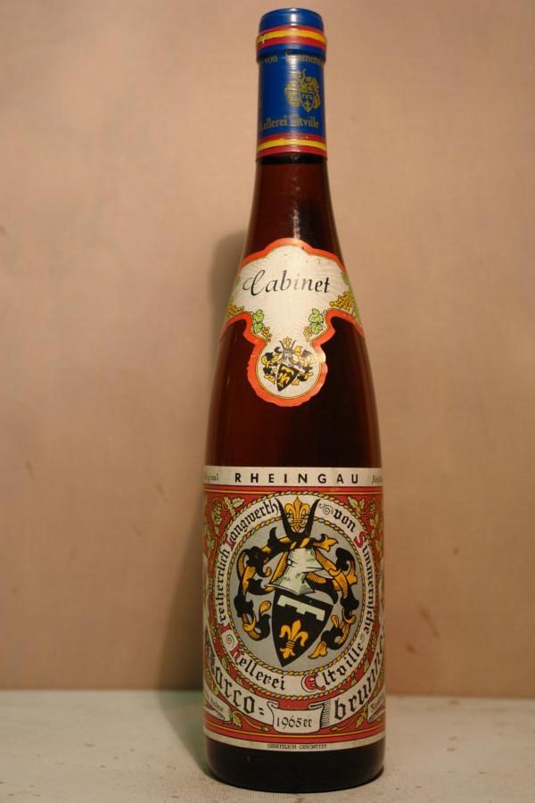 Freiherr Langwerth von Simmern - Marcobrunner Riesling Eiswein-Auslese 1965