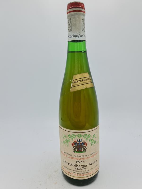 Reichsgraf von Kesselstatt - Scharzhofberger Riesling Auslese 1976
