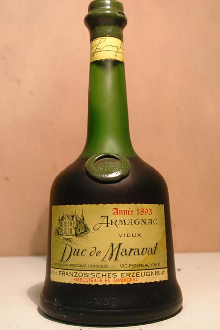 Duc de Maravat - Armagnac Année 1893