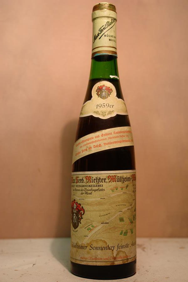 Max Ferd. Richter - Mühlheimer Sonnenlay Riesling feinste Auslese 1959