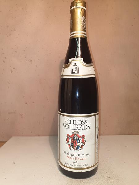 Schloss Vollrads - Riesling Eiswein gold 1986