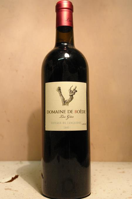 Château de la Negly Domaine de Boede Coteaux du Languedoc Les Grès 2005