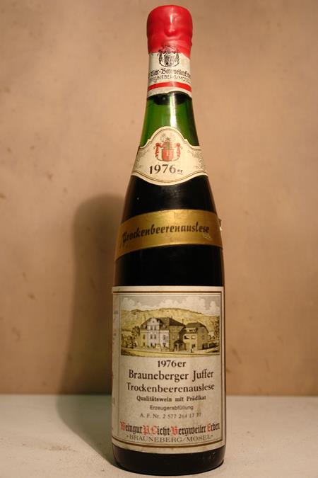 P. Licht-Bergweiler Prüm Erben - Brauneberger Juffer Riesling Trockenbeerenauslese 1976