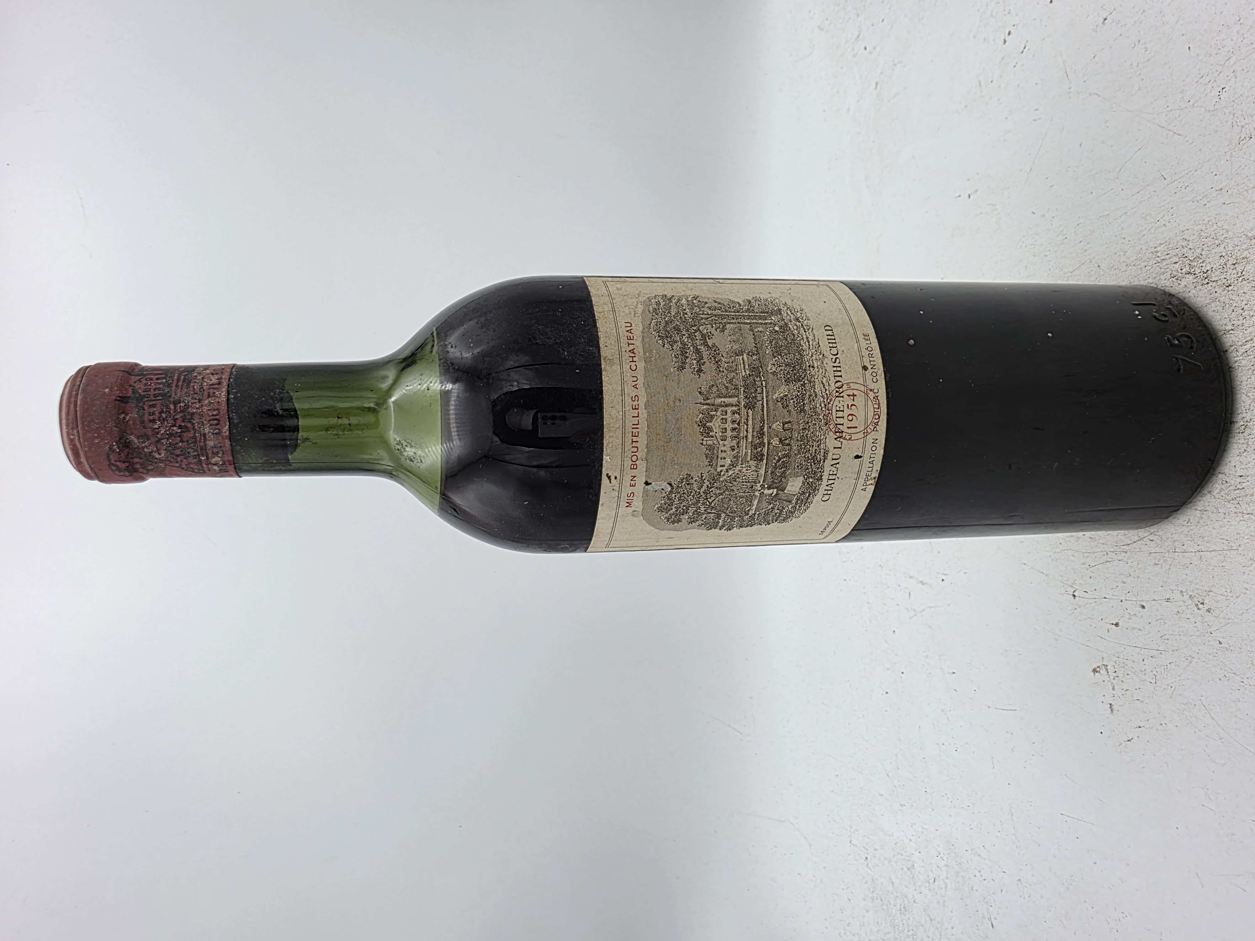 Château Lafite Rothschild 1954, formerly from the Nicolas cellar