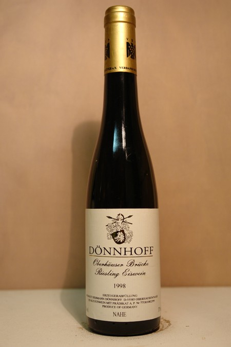 Hermann Dönnhoff - Oberhäuser Brücke Riesling Eiswein Goldkapsel #23 1998