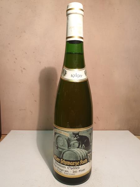Heinrich Mauer Senior Zell - Zeller Schwarze Katz Petersborn Spätlese 1949