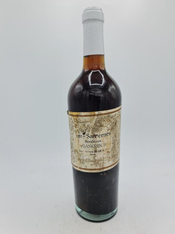 Ludwig von Kapff & Co Sauternes 1937