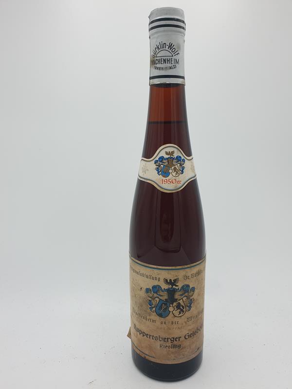 Dr. Bürklin Wolf - Ruppertsberger Geisböhl Riesling 1950